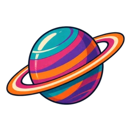 a ringed planet