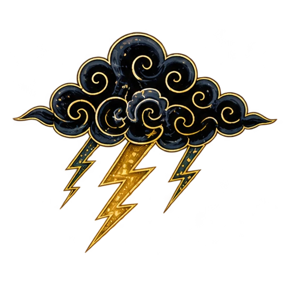 lightning pickup, a storm cloud